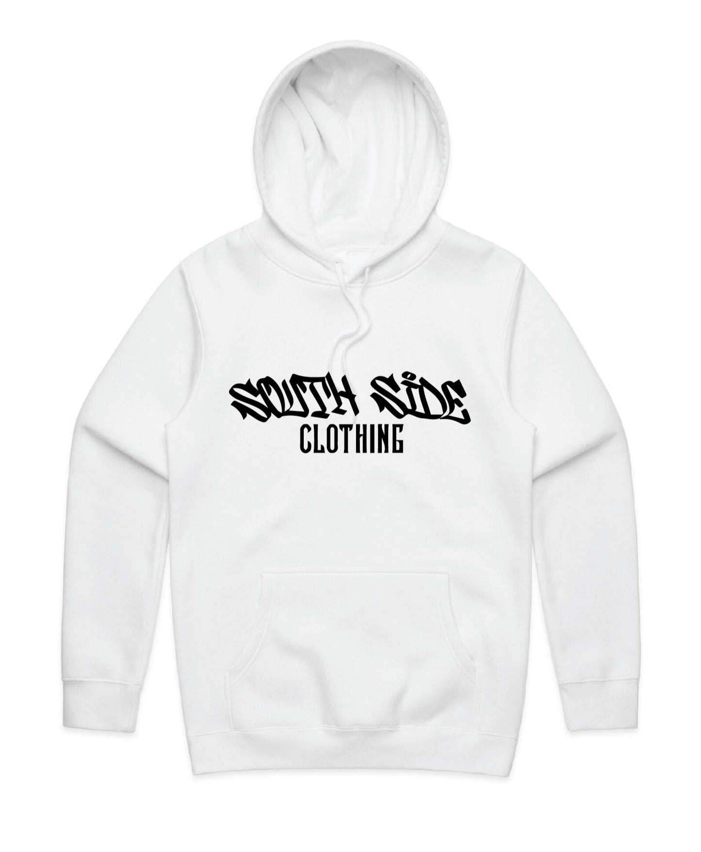 CRIME PAYS HOODIE WHITE